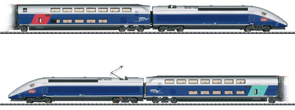 319-T22381 Hochgeschwindigkeitszug TGV Eu