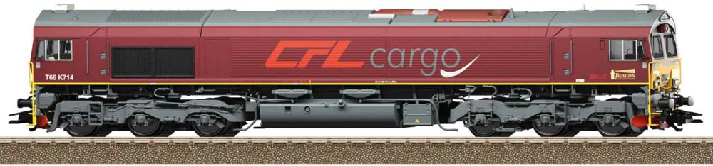 319-T22698 Diesellokomotive Class 66	 Tri