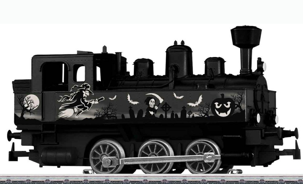 320-036872 Dampflokomotive Halloween - Gl