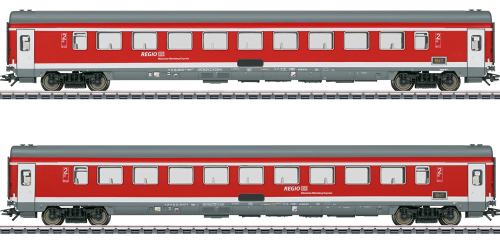 320-042989 Reisezugwagen-Set 2 München-Nü