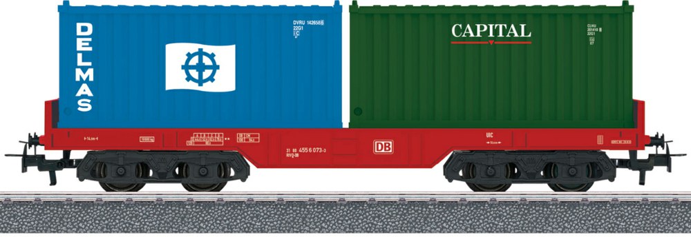 320-044700 Containertragwagen-Tragwagen D