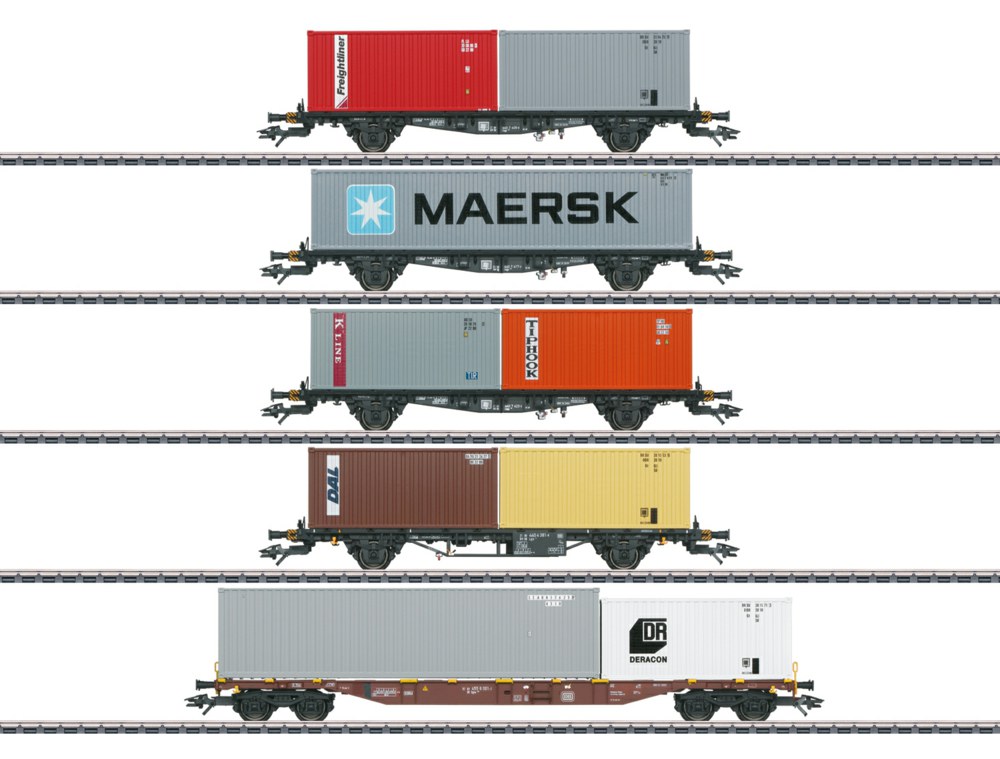 320-047680 Container-Tragwagen-Set (5 Wag