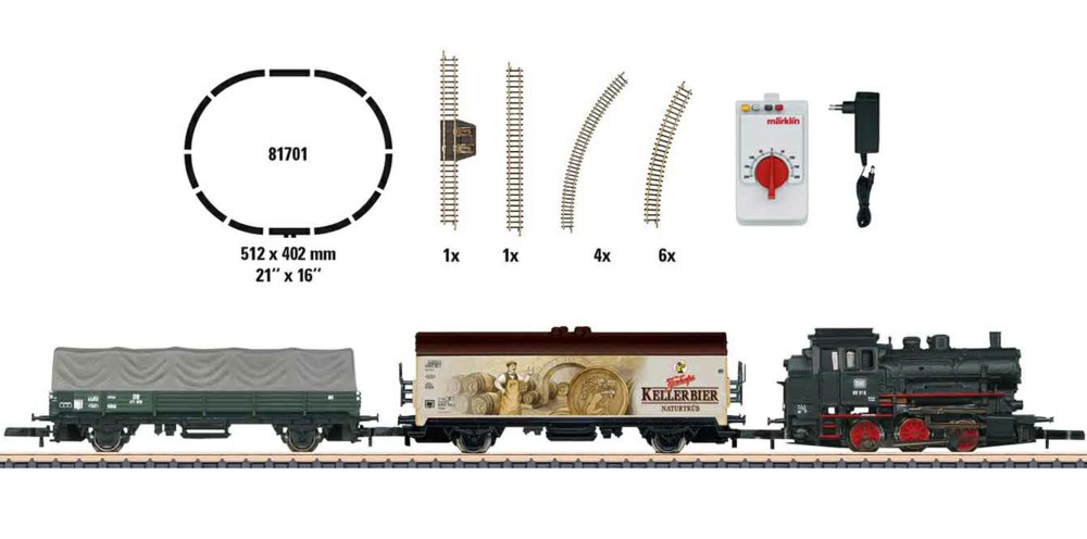 320-081701 Startpackung BR 89 Güterzug de