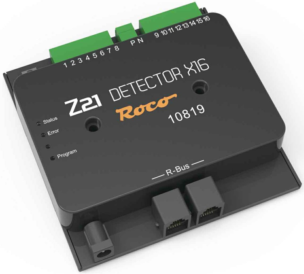 321-10819 Z21 Detector x16 Roco Steuerge