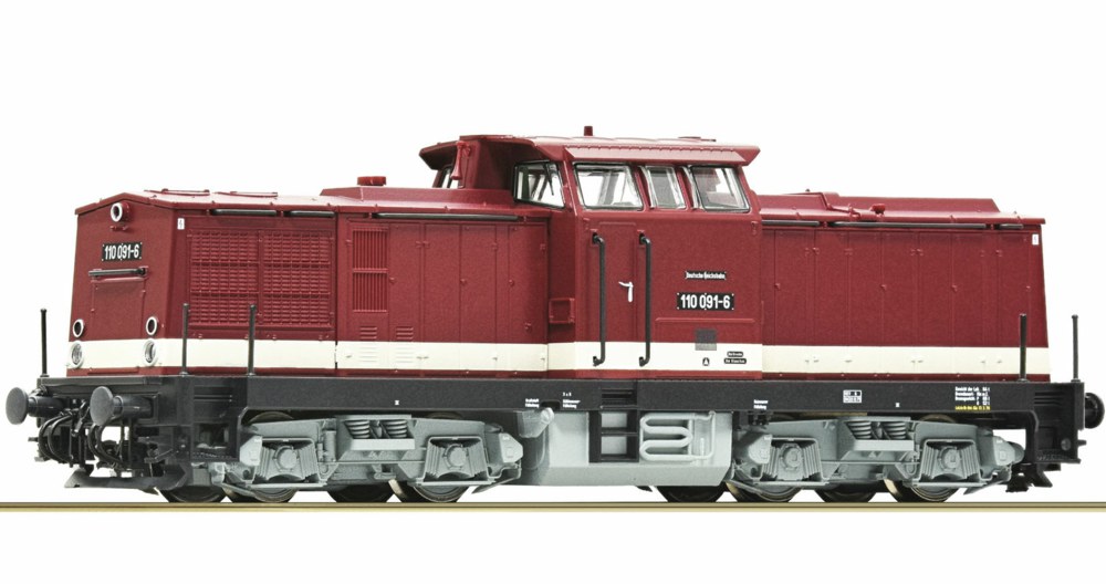321-36338 Diesellokomotive BR 110, DR Ro