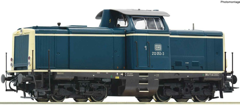321-52538 Diesellokomotive 212 053-3, DB