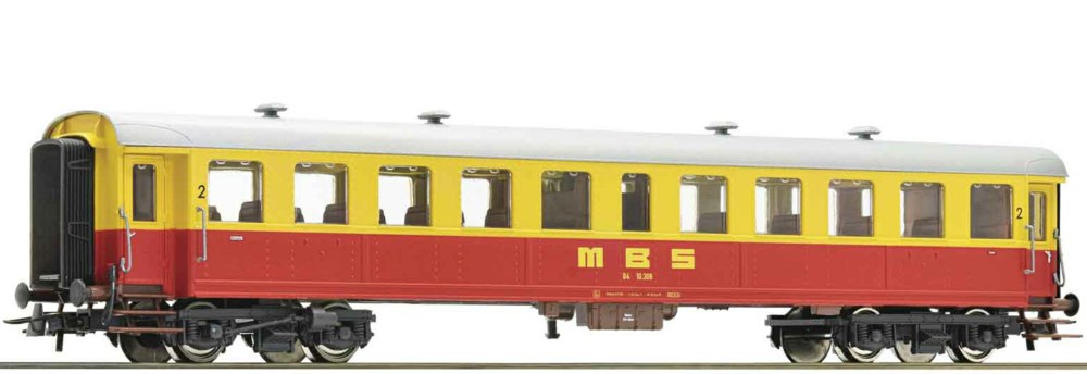 Bahnverwaltung:  Montafonerbahn B Roco HO 64356 Klasse Reisezugwagen 2 MBS