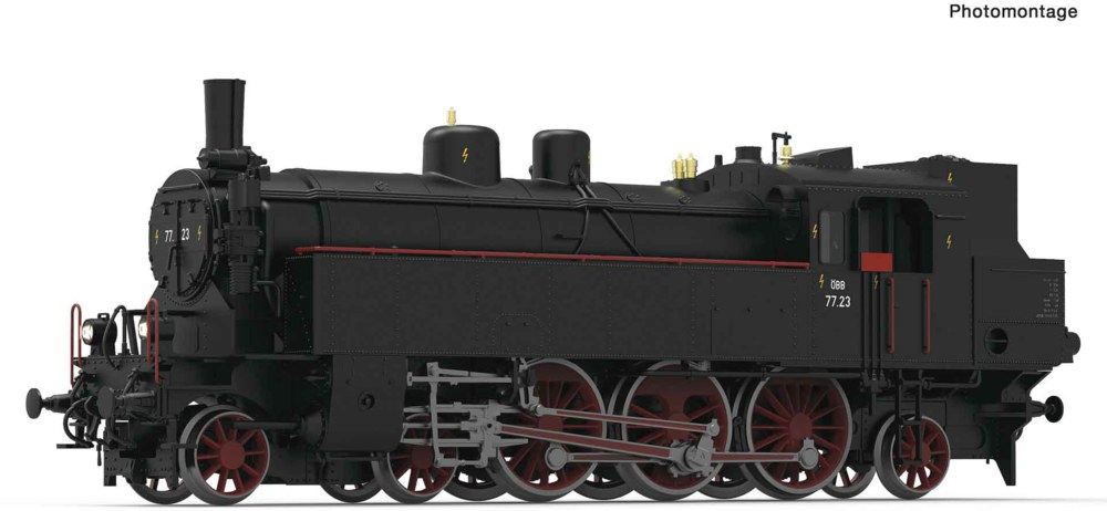 321-70075 Dampflokomotive 77.23, ÖBB DC 