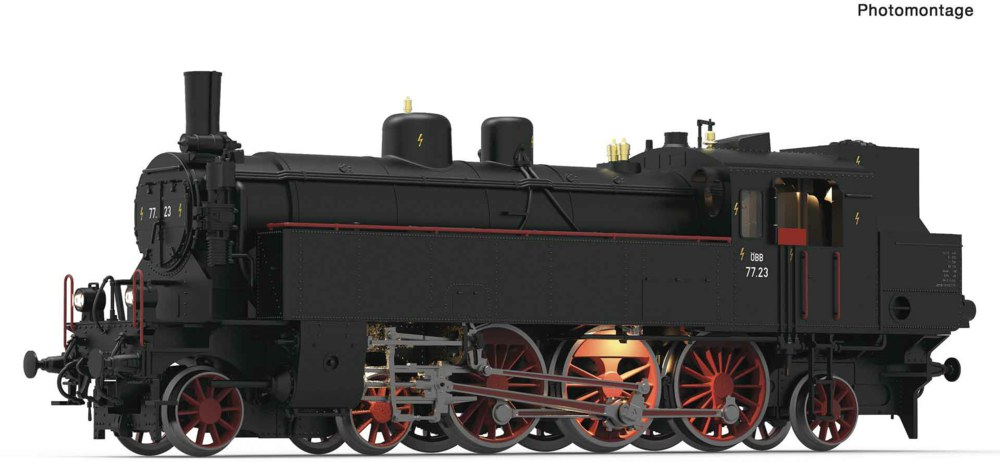 321-70076 Sound-Dampflokomotive 77.23, Ö
