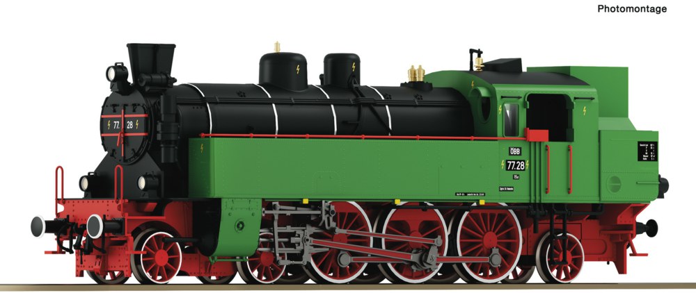 321-70083 Dampflokomotive 77.28, ÖBB DC 