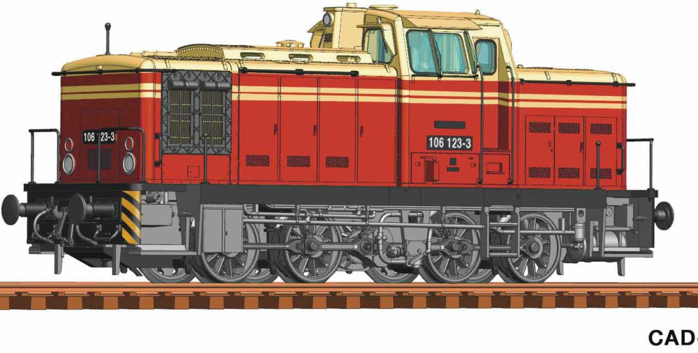321-70259 Sound-Diesellokomotive BR 106 