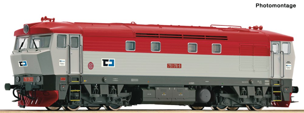 321-70927 Sound-Diesellokomotive 751 176