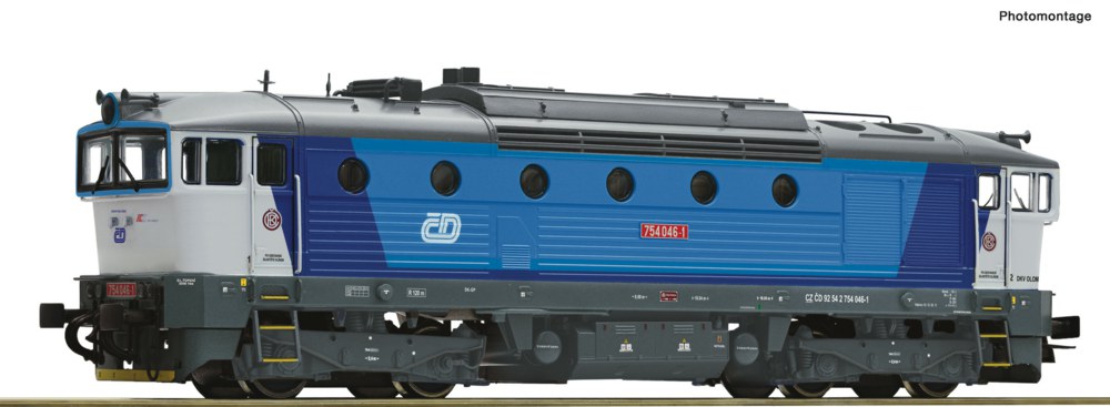 321-71024 Sound-Diesellokomotive Rh 754 