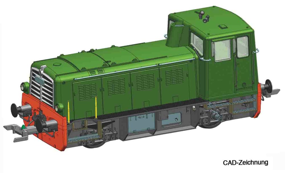 321-72003 Sound-Diesellokomotive MG2 der
