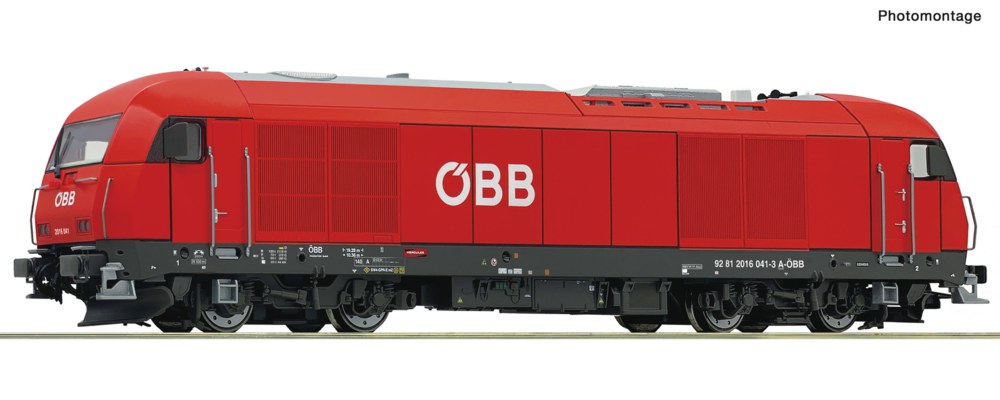 321-7300013 Diesellokomotive 2016 041-3, Ö