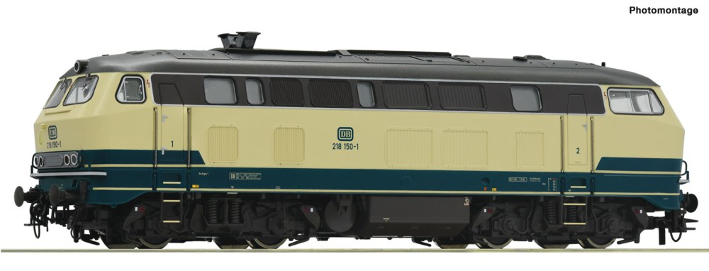 321-7320010 Sound-Diesellokomotive 218 150