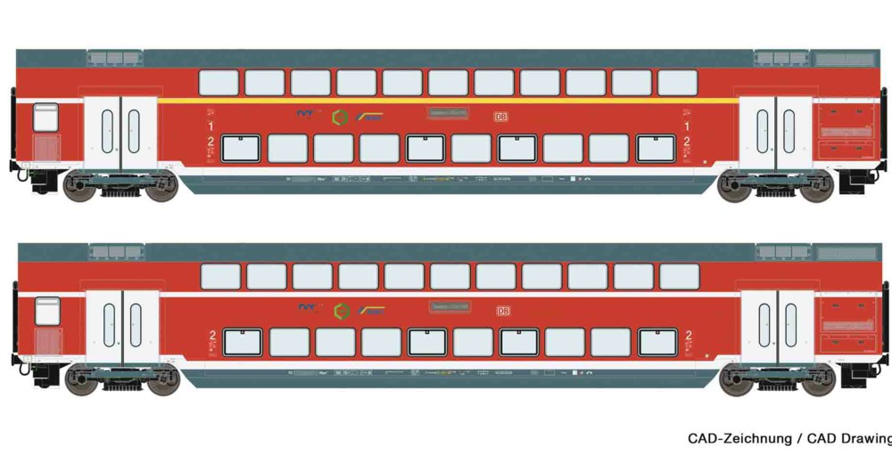 321-74148 Doppelstockwagen 2. Klasse, DB