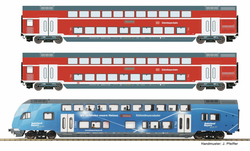 321-74155 Doppelstockwagen, DB AG, 3-tlg