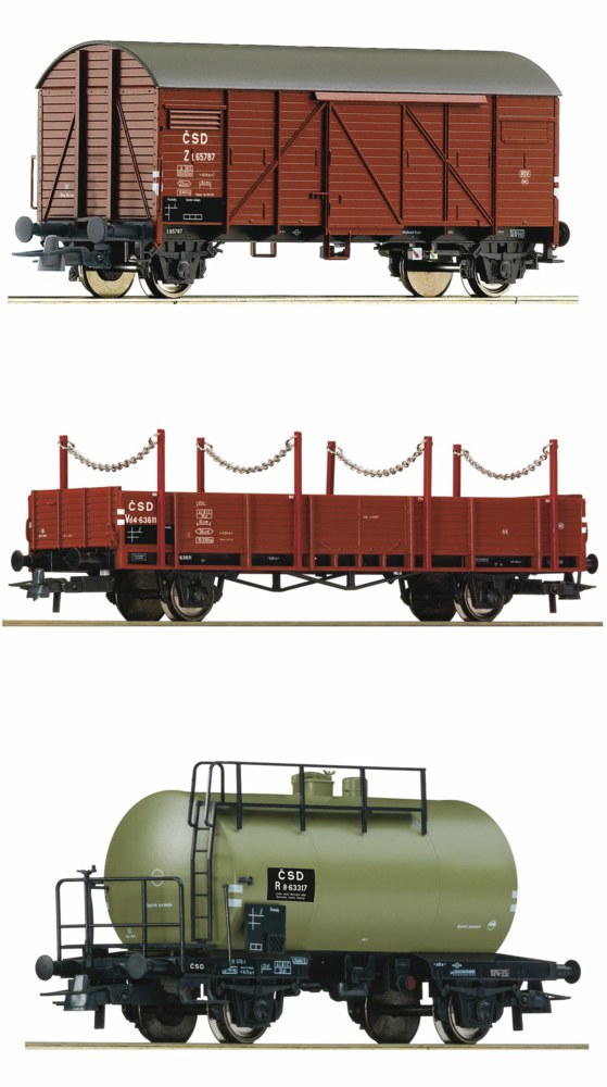 321-76018 3-tlg. Set: Güterzug der CSD R