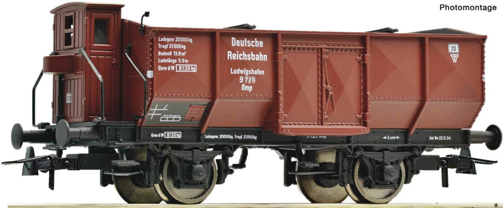 321-76300 Offener Güterwagen, DRG Roco M