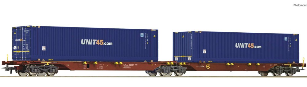 321-76634 Container-Doppeltragwagen, GYS