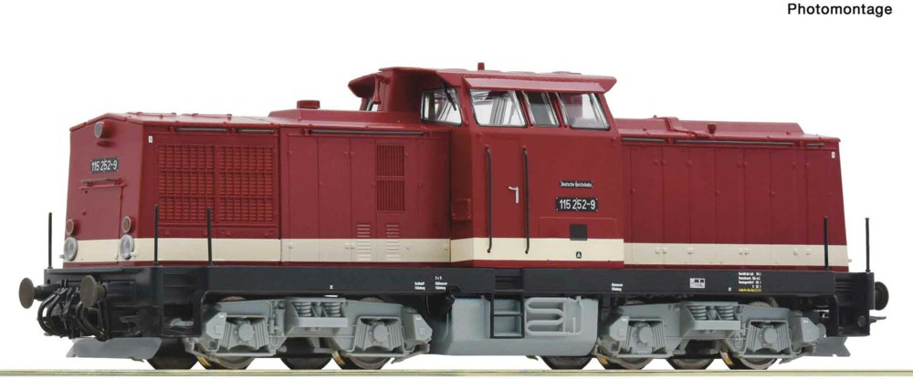 321-78816 Sound-Diesellokomotive BR 115,