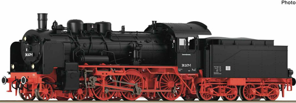 321-79382 Sound-Dampflokomotive BR 38, D