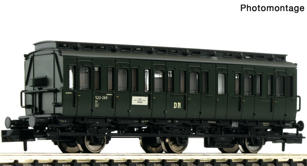 322-6260009 Abteilwagen 2. Klasse, DR Flei