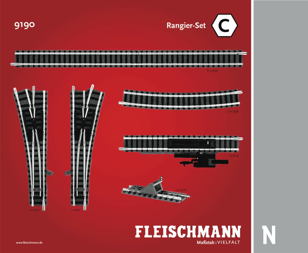 322-9190 Rangier-Set C Fleischmann, Pic
