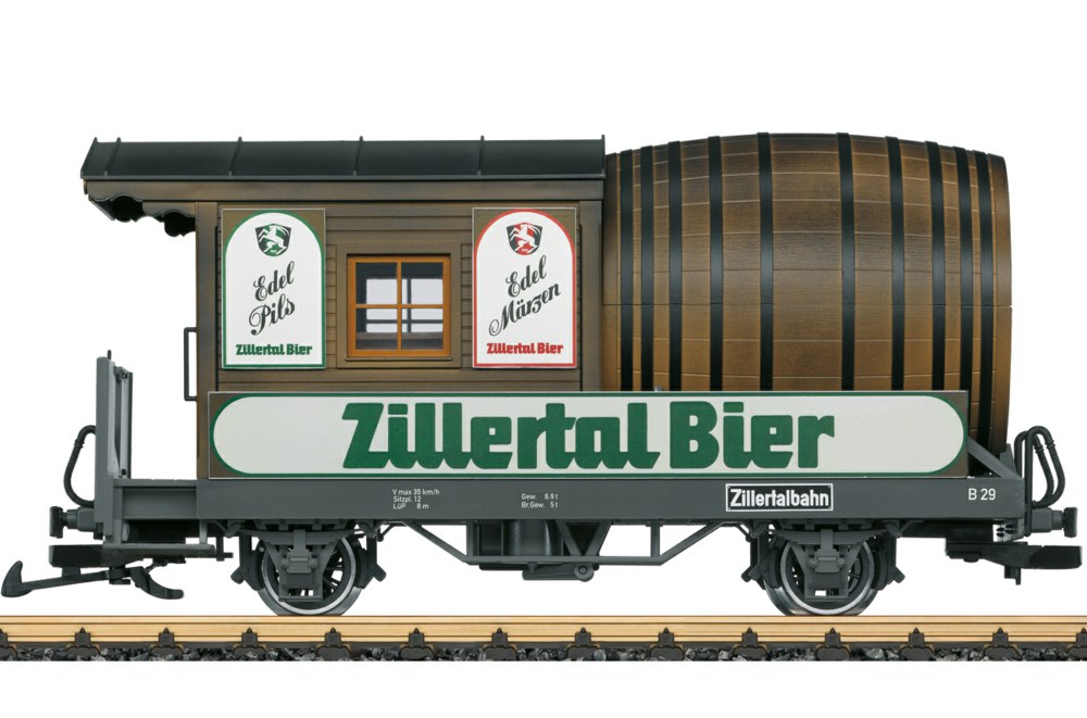 323-L32421 Zillertalbahn Fasslwagen LGB L