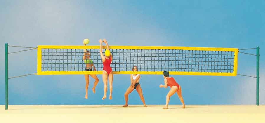 324-10528 Beach-Volleyball Preiser Figur