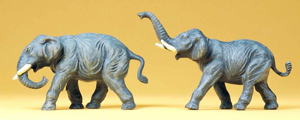 324-20375 Elefanten Preiser Figuren, Spu