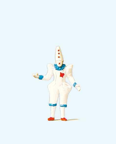 324-29038 Weißclown Preiser Figuren, Spu