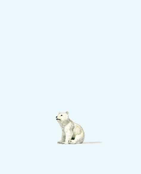324-29500 Junger Eisbär Preiser Figuren,