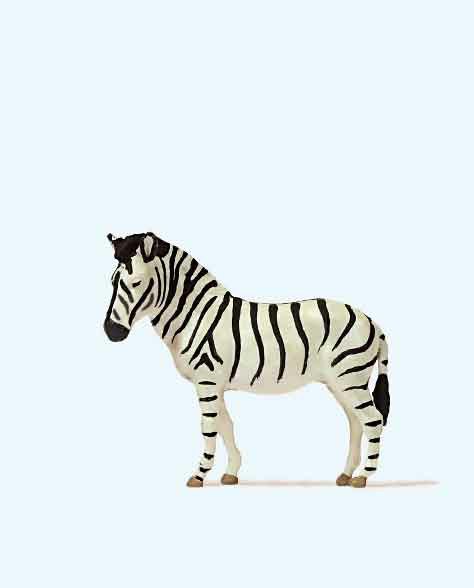 324-29529 Zebra Preiser Figuren, Spur H0