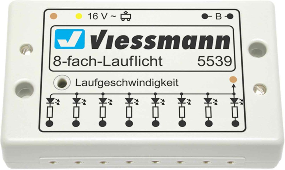 325-5539 8-fach-Lauflicht Viessmann Mod