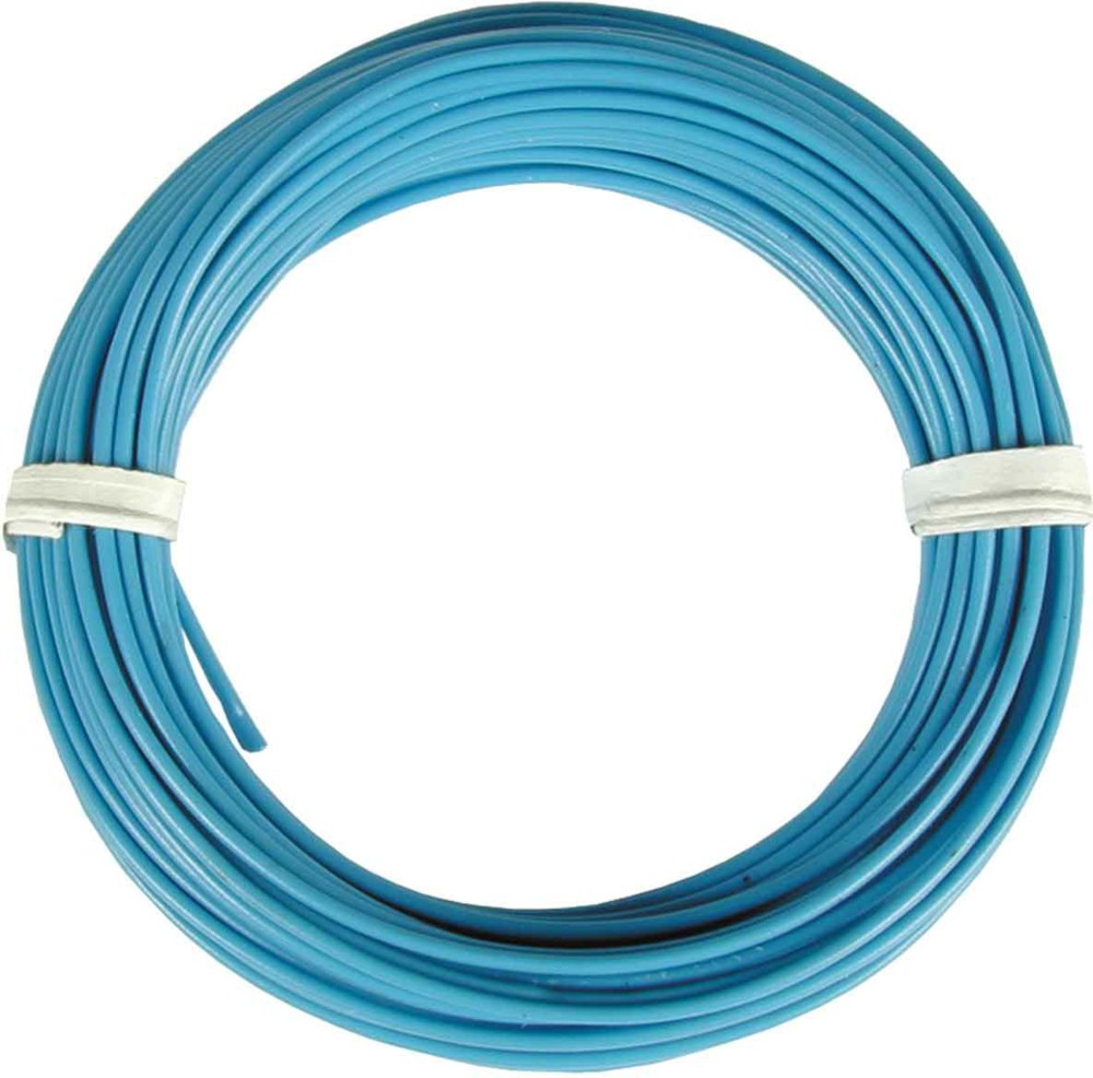 325-6861 10 m Kabelring, 0,14 mm², blau