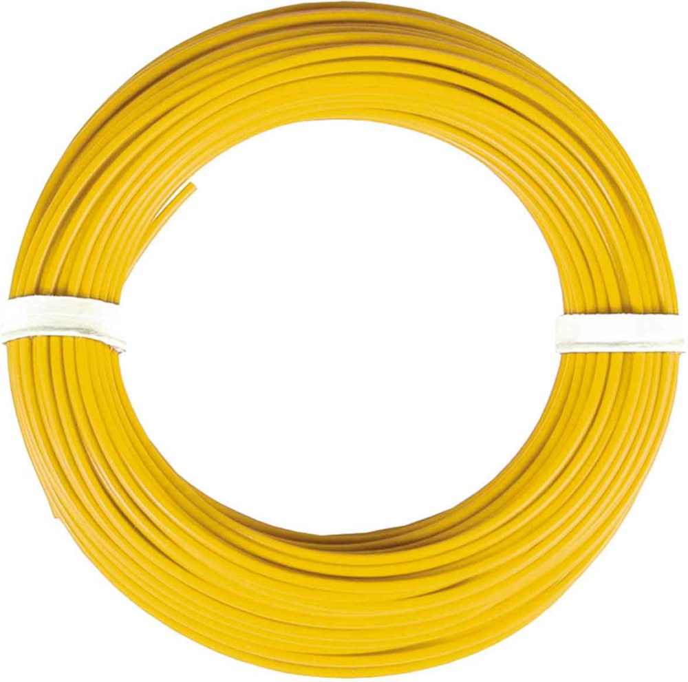 325-6864 10 m Kabelring, 0,14 mm², gelb