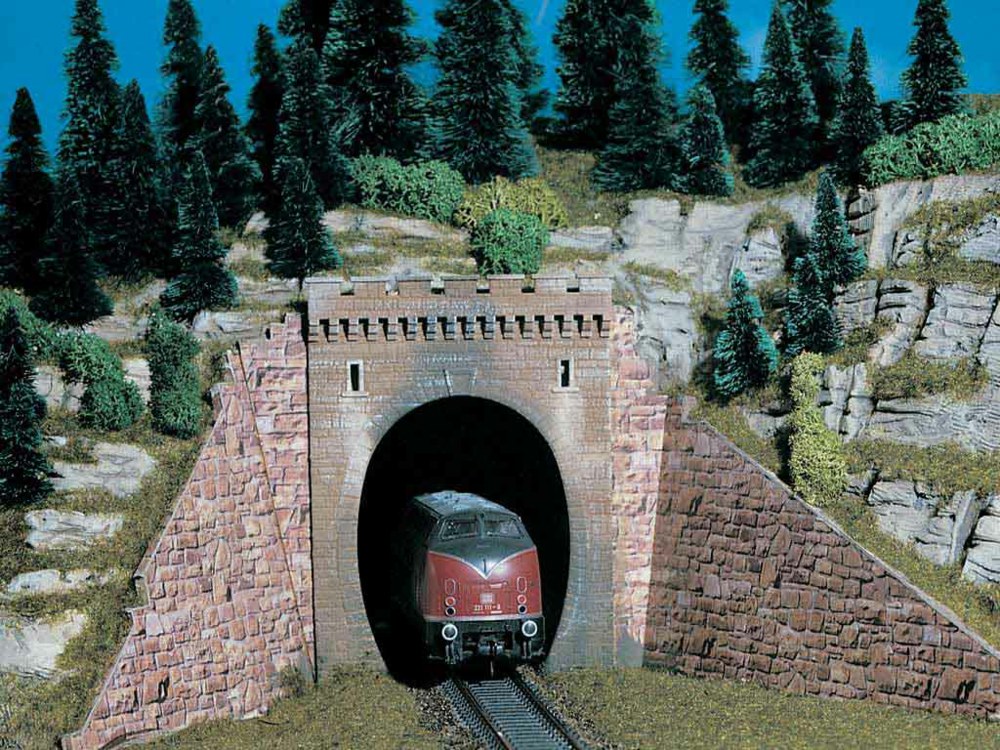326-42501 Tunnelportal, eingleisig, 2 St