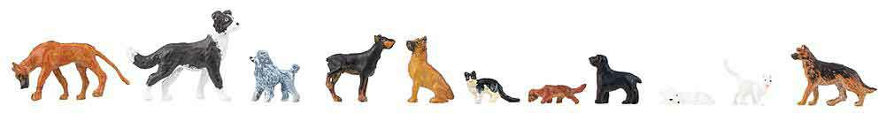 328-151902 Hunde und Katzen Faller Miniat
