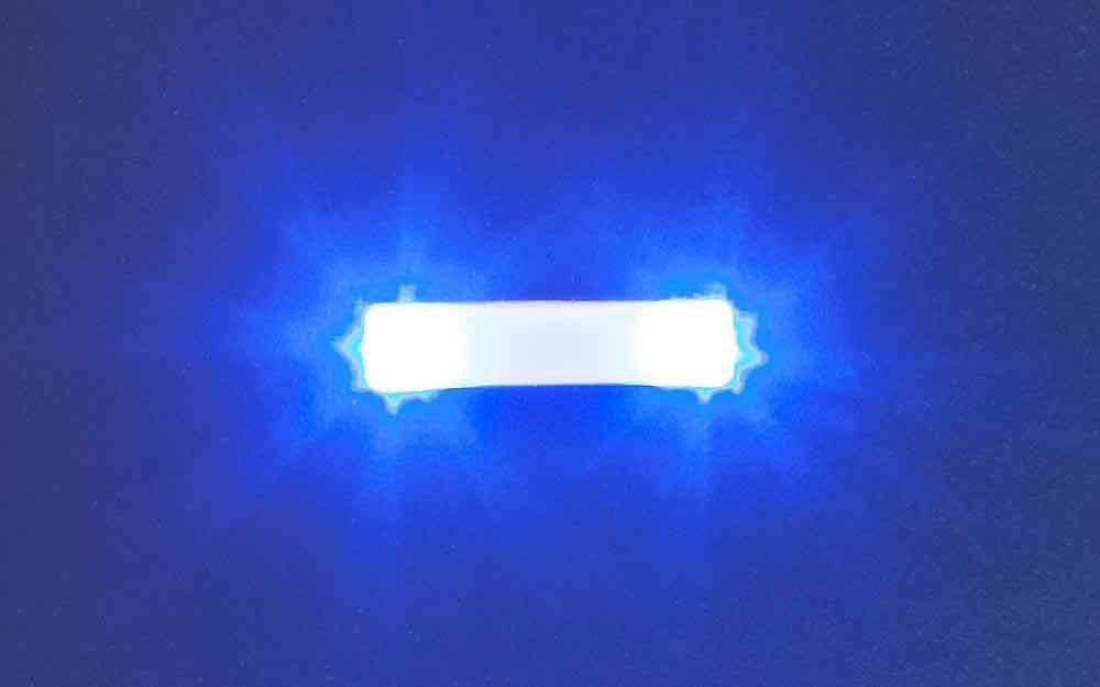 328-163763 Blinkelektronik, 15,7 mm, blau