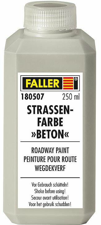 328-180507 Straßenfarbe Beton, 250 ml Fal