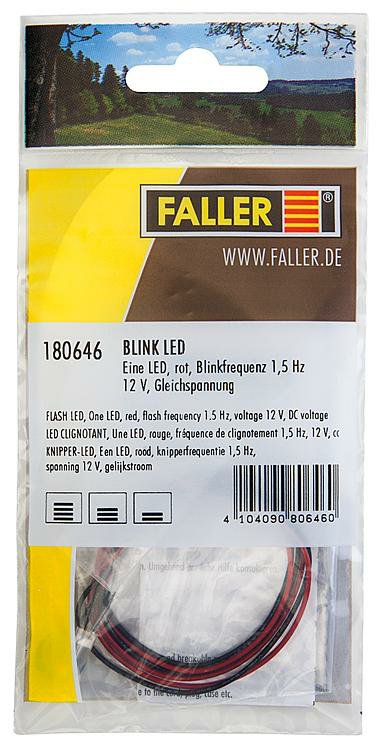 328-180646 Blink-LED rot Faller, Anlagenb