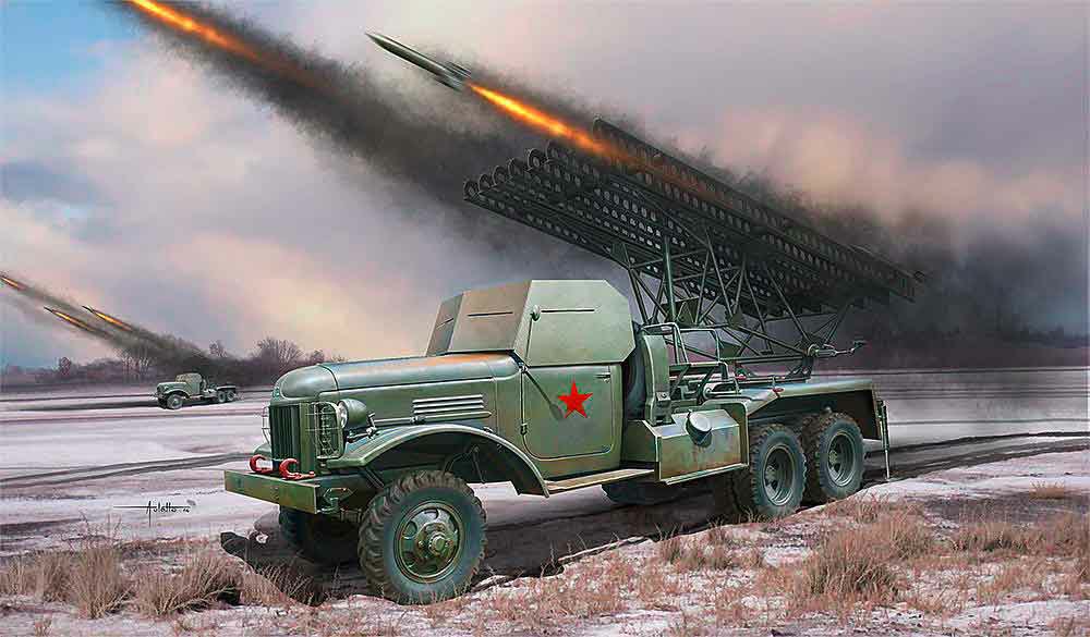 328-383846 Sowjettischer BM-13 Raketenwer