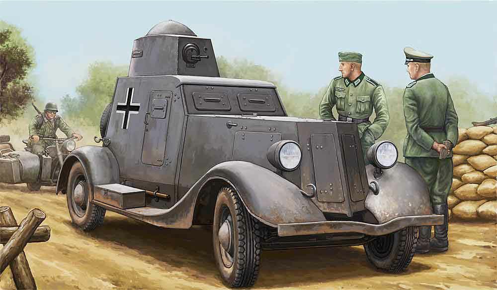 328-383884 1/35 Sowjetischer Panzerwagen 