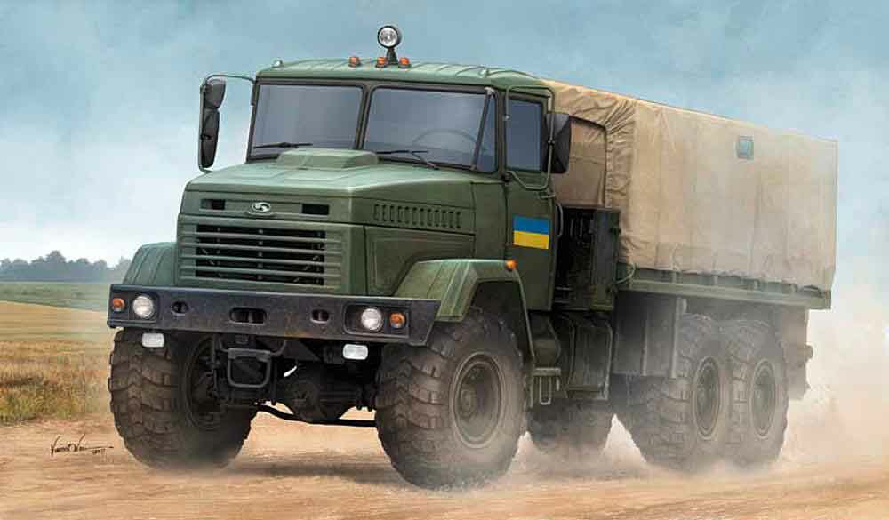 328-385512 Ukraine KrAZ-6322 Soldat Cargo