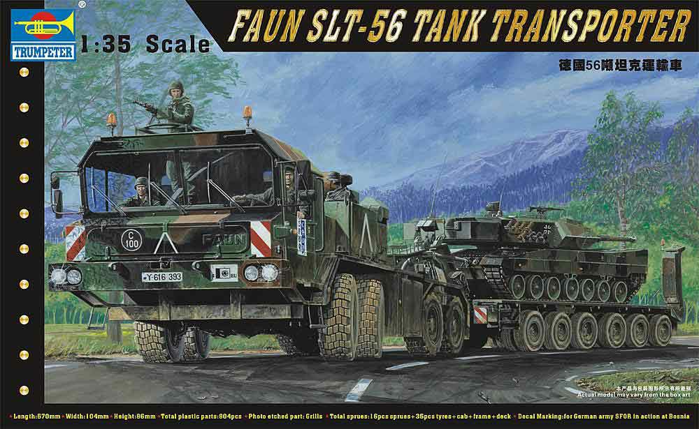 328-750203 FAUN SLT-56 Panzer-Transporter
