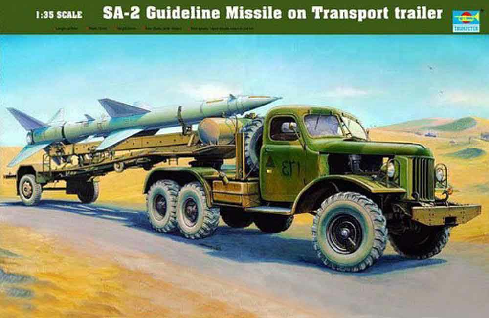 328-750204 SA-2 Guideline Missile auf Tra
