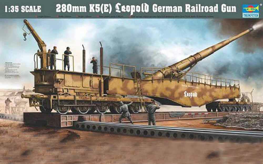 328-750207 Eisenbahngeschütz Leopold 280m