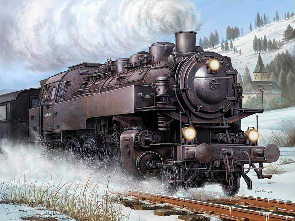 328-750217 Dampflokomotive BR86 Trumpeter